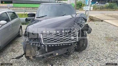 Photo 1 of 14: 2015 Land Rover Range Rover 4.4d, VIN SALGA2JF0FA236475 — Korean insurance auction