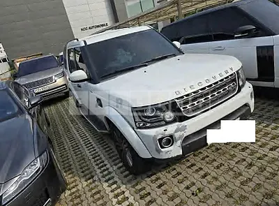 Photo 1 of 12: 2015 Land Rover DISCOVERY4 3.0 d — Korean insurance auction