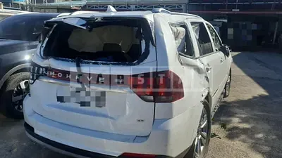 Photo 1 of 17: 2022 Kia Mojave 3.0 (4WD), VIN KNAKN814DNA243610 — Korean insurance auction