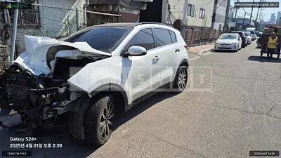 Photo 1 of 26: 2017 Kia Sportage, VIN KNAP6815GJK427127 — Korean insurance auction