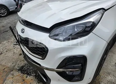 Photo 1 of 10: 2019 Kia Sportage, VIN KNAPP81ABKK658543 — Korean insurance auction