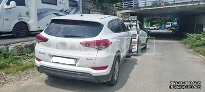 Photo 1 of 15: 2016 Hyundai Tucson, VIN KMHJ2815GGU008671 — Korean insurance auction