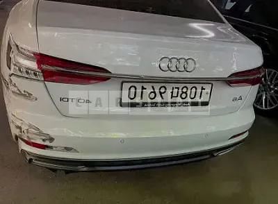 Photo 1 of 9: 2020 Audi A6 40 TDI, VIN WAUZZZF27LN056340 — Korean insurance auction