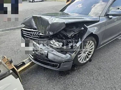 Photo 1 of 12: 2015 Audi A8L 50 TDI quattro — Korean insurance auction