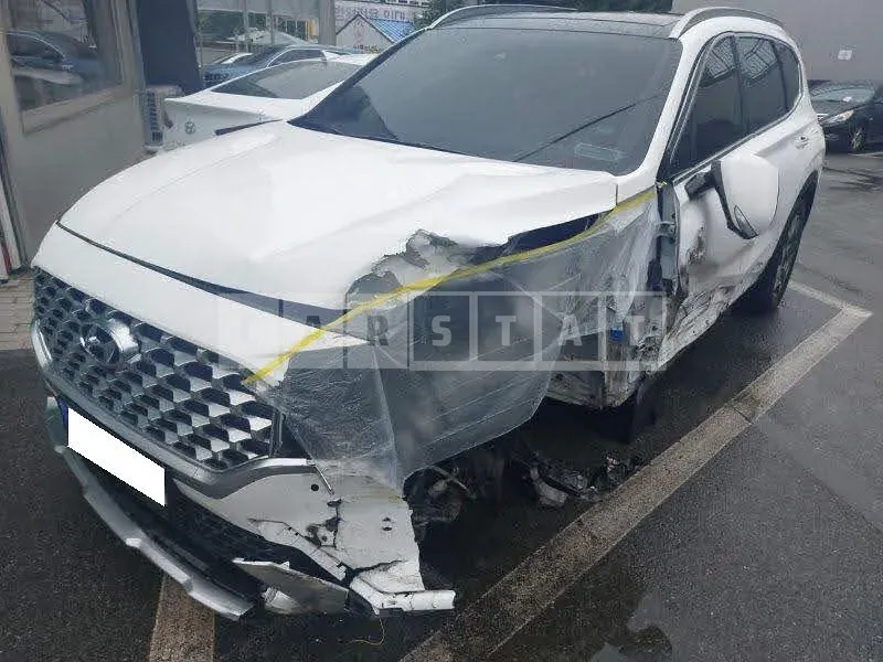 Photo 2 of 32: 2021 Hyundai Santa Fe Hybrid, VIN KMHS3811BNU021834 — Korean insurance auction