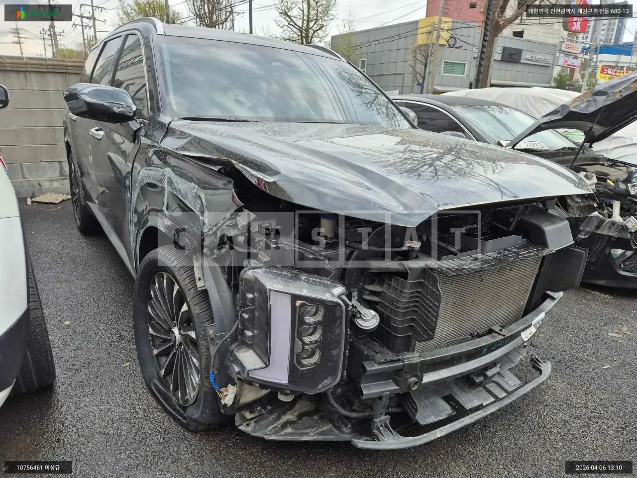 Photo 2 of 30: 2023 Hyundai Palisade, VIN KMHR581EDPU590304 — Korean insurance auction