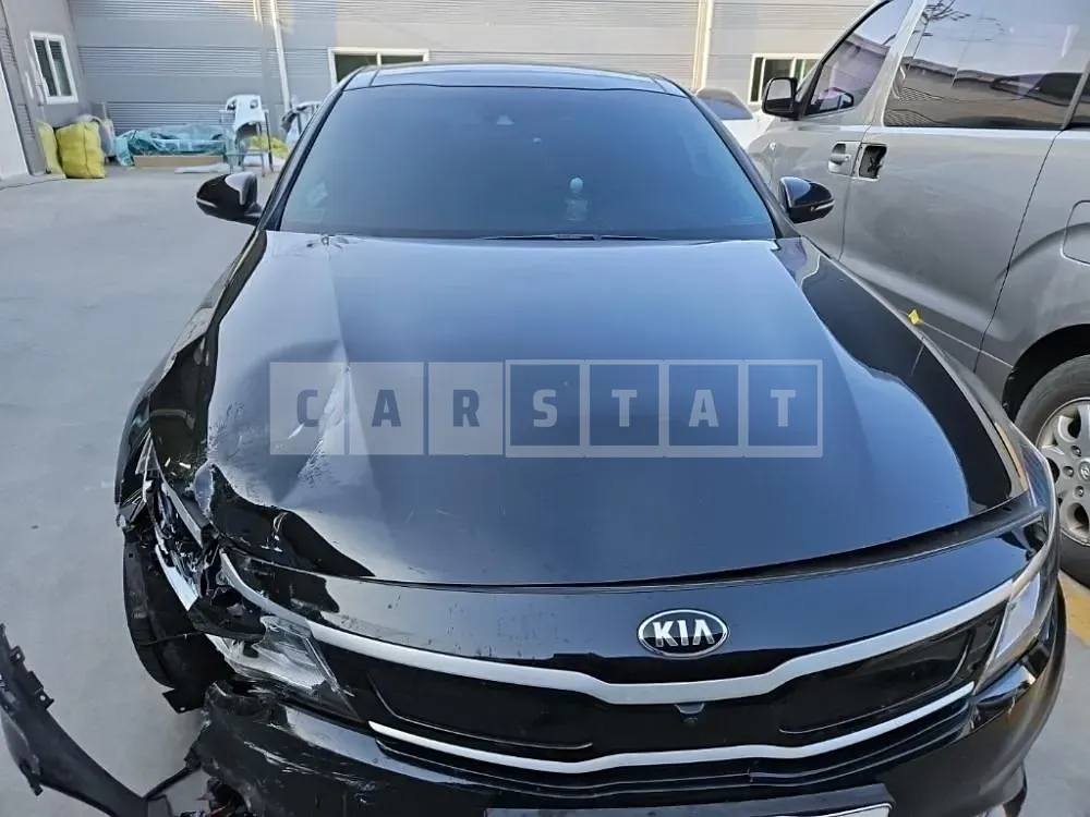 Photo 2 of 9: 2018 Kia K5 Hybrid, VIN KNAGW41EBKA031329 — Korean insurance auction