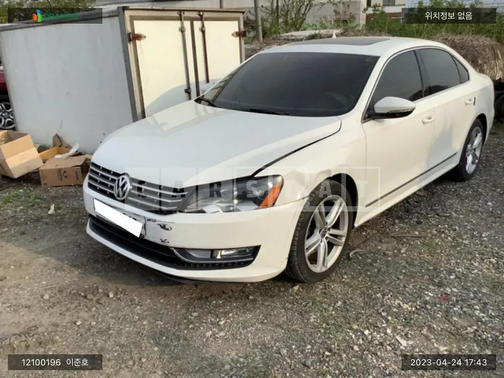 Photo 2 of 20: 2015 Volkswagen Passat 2.0 TDI, VIN 1VWZZZA3ZFC064557 — Korean insurance auction