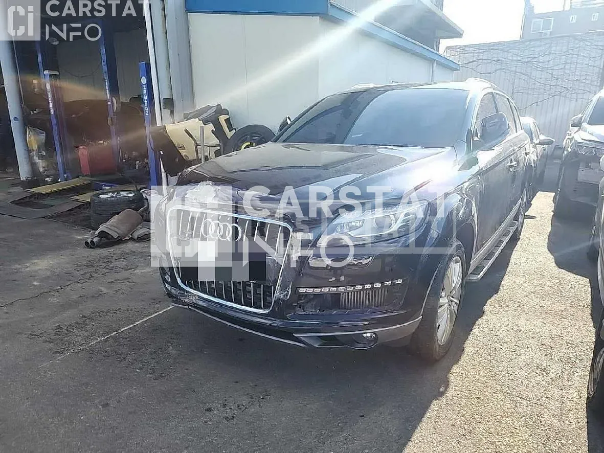 Photo 2 of 16: 2015 Audi Q7 35 TDI Four, VIN WAUZZZ4LXFD026951 — Korean insurance auction