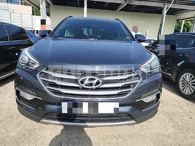 Photo 1 of 28: 2015 Hyundai Santa Fe 2.0, VIN KMHSW81UBGU551392 — Korean insurance auction