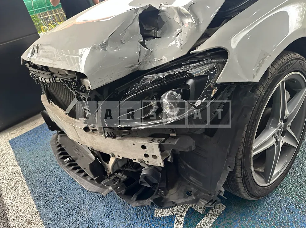 Photo 2 of 10: 2015 Mercedes-Benz C250 BlueTec 4Matic — Korean insurance auction