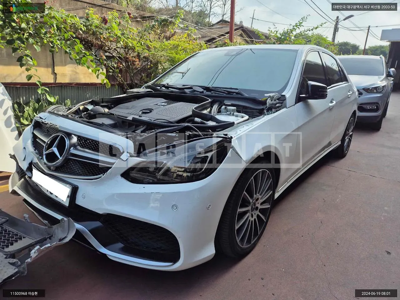 Photo 2 of 22: 2015 Mercedes-Benz E220 CDI, VIN WDDHF0CB6GB190499 — Korean insurance auction