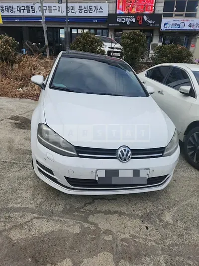 Photo 1 of 13: 2014 Volkswagen Golf 2.0 TDI BMT, VIN WVWZZZAUZFW037045 — Korean insurance auction
