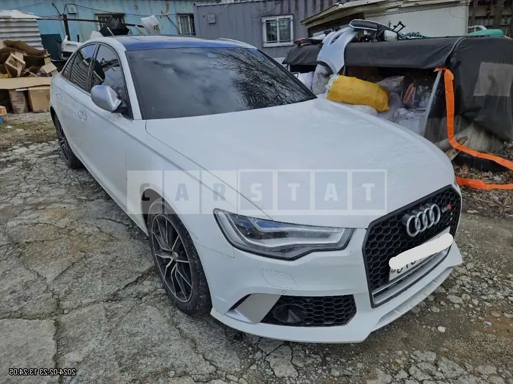Photo 2 of 7: 2015 Audi A6 45 TDI quattro, VIN WAUZZZ4G1FN024552 — Korean insurance auction