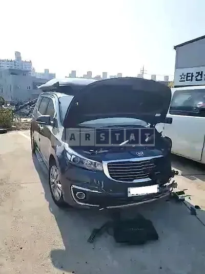 Photo 1 of 13: 2017 Kia Carnival, VIN KNAMC81ABHS315516 — Korean insurance auction