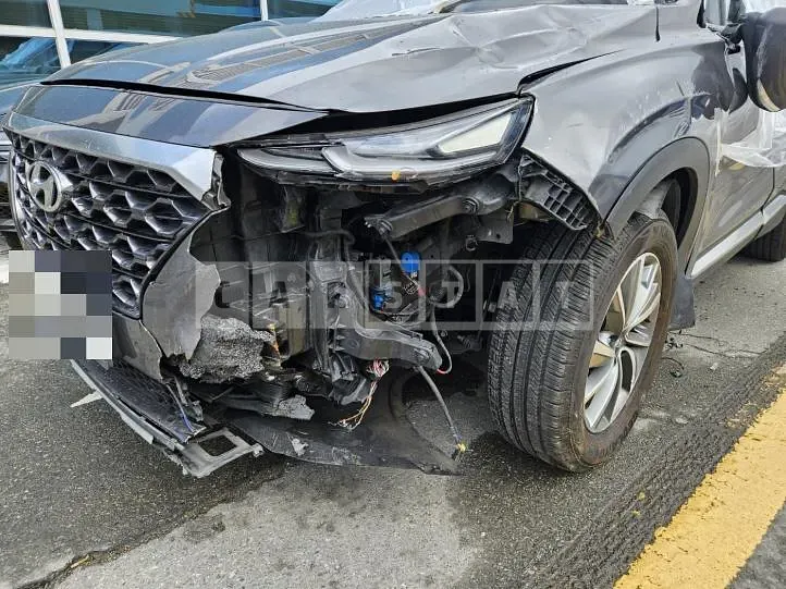 Photo 2 of 17: 2020 Hyundai Santa Fe TM 2.0, VIN KMHS281BBLU255970 — Korean insurance auction