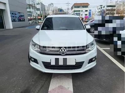 Photo 1 of 9: 2015 Volkswagen Tiguan 2.0 TDI Blue Motion, VIN WVGZZZ5NZFW087399 — Korean insurance auction