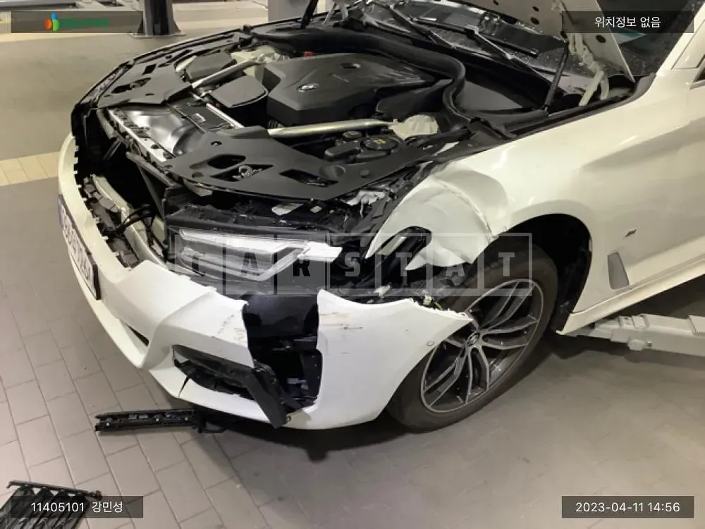 Photo 2 of 20: 2023 BMW 520i, VIN WBA11BH08PWY03001 — Korean insurance auction
