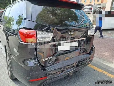 Photo 1 of 1: 2014 Kia Carnival, VIN KNHMF37ABFS014979 — Korean insurance auction