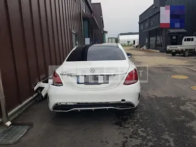 Photo 1 of 12: 2015 Mercedes-Benz C250 BlueTec 4Matic, VIN WDDWF0KB4FF129247 — Korean insurance auction