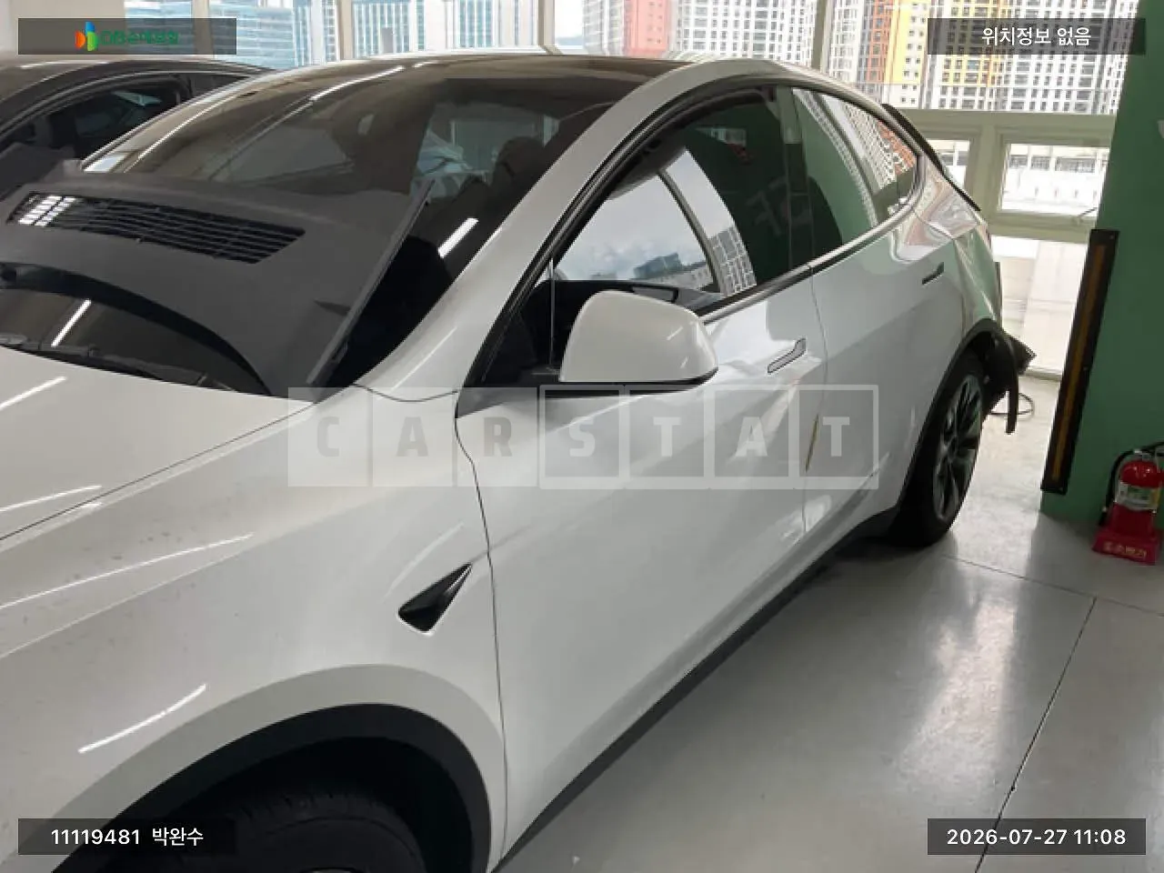 Photo 2 of 12: 2024 Tesla Model Y RWD, VIN LRWYGCFS3RC799354 — Korean insurance auction