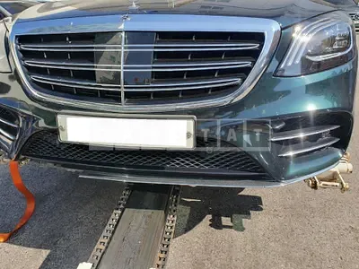 Photo 1 of 11: 2018 Mercedes-Benz S450, VIN WDDUG6EBXJA383845 — Korean insurance auction