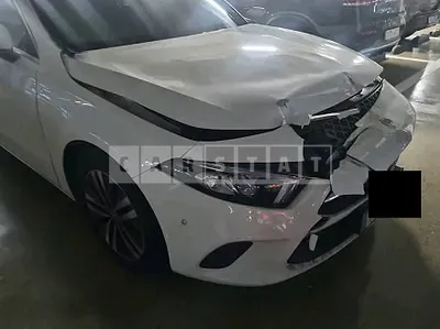 Photo 1 of 22: 2021 Mercedes-Benz A220 Sedan, VIN W1K3G4EB2MJ261307 — Korean insurance auction