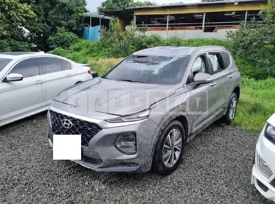 Photo 2 of 16: 2019 Hyundai Santa Fe, VIN KMHS281BBKU075741 — Korean insurance auction