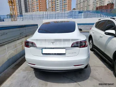 Photo 1 of 20: 2022 Tesla Model 3 Long Range, VIN 5YJ3E1EB7NF306927 — Korean insurance auction