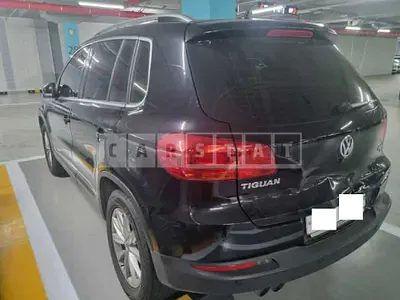 Photo 1 of 14: 2015 Volkswagen Tiguan 2.0 TDI Blue Motion, VIN WVGZZZ5NZFW561182 — Korean insurance auction