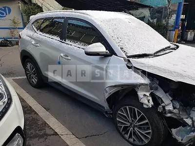 Photo 1 of 46: 2019 Hyundai Tucson, VIN KMHJ581ABKU112499 — Korean insurance auction