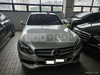 Photo 1 of 7: 2017 Mercedes-Benz C 220d — Korean insurance auction