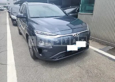 Photo 1 of 8: 2019 Hyundai Kona Electric, VIN KMHK381GFKU015098 — Korean insurance auction