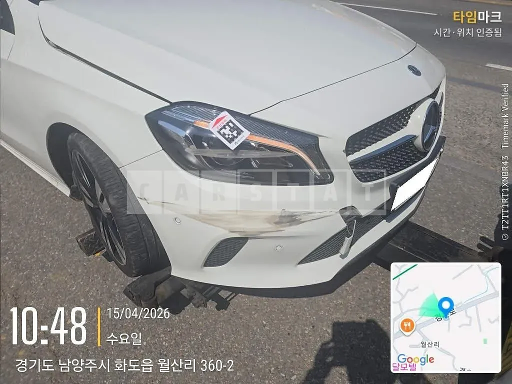 Photo 2 of 11: 2017 Mercedes-Benz A200, VIN WDDBF4DB3JJ619140 — Korean insurance auction