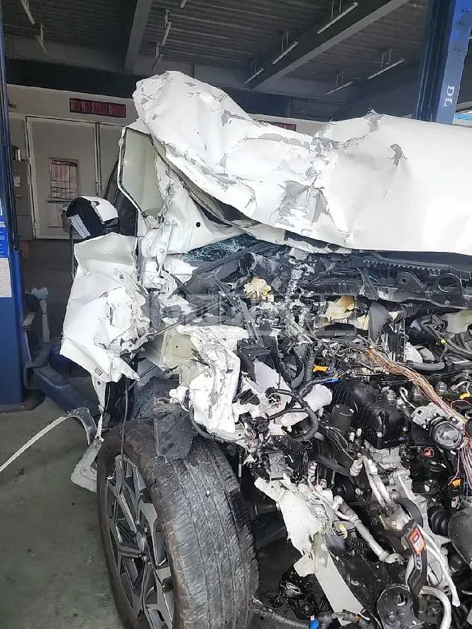 Photo 2 of 66: 2021 Hyundai Palisade 2.2, VIN KMHR581ABNU343080 — Korean insurance auction