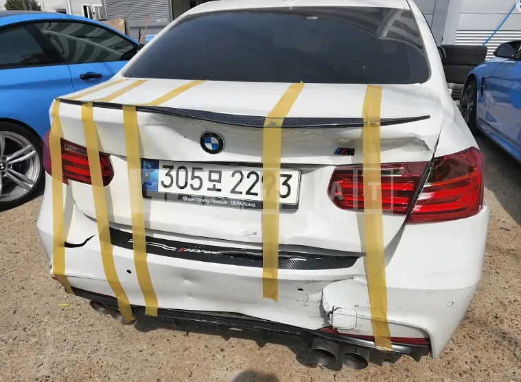 Photo 2 of 5: 2015 BMW 325d — Korean insurance auction