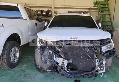 Photo 1 of 36: 2019 Jeep Straw Grand Cherokee, VIN 1C4RJFCG2KC793836 — Korean insurance auction