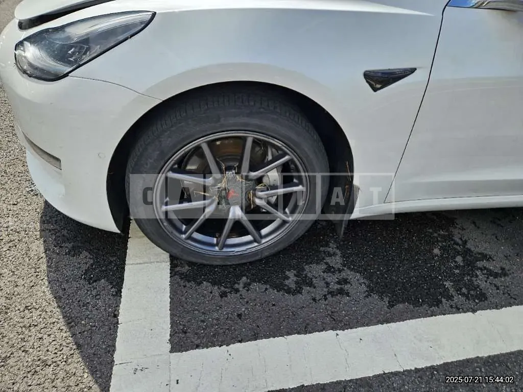 Photo 2 of 15: 2020 Tesla Model 3 Long Range, VIN 5YJ3E1EBXLF809042 — Korean insurance auction