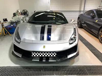 Photo 1 of 19: 2019 Ferrari 488 Pista, VIN ZFF90HLLXK0240673 — Korean insurance auction