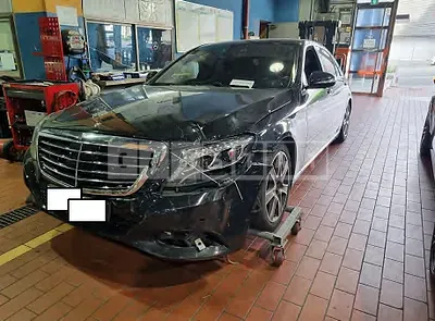 Photo 1 of 7: 2015 Mercedes-Benz S350 BlueTec L, VIN WDDUG3CB4FA184184 — Korean insurance auction