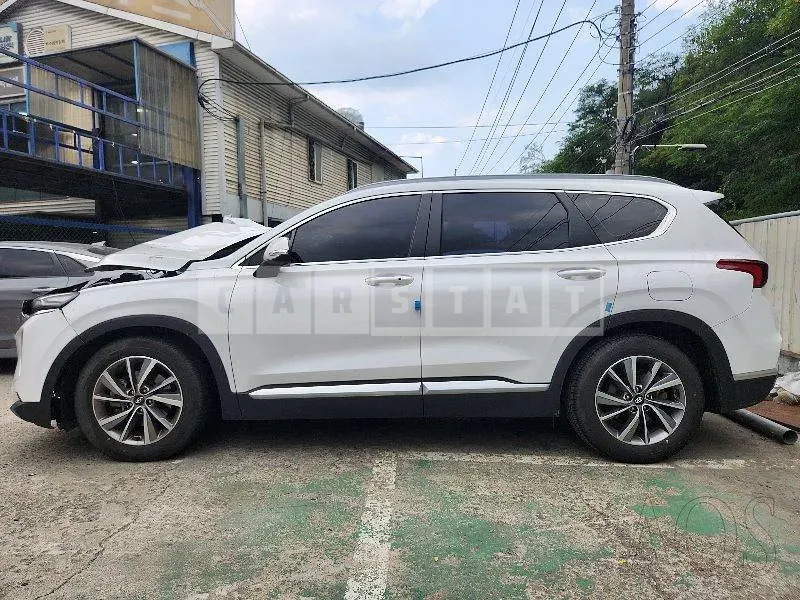 Photo 2 of 15: 2019 Hyundai Santa Fe TM 2.0, VIN KMHS281BBLU225236 — Korean insurance auction