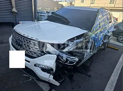 Photo 1 of 26: 2022 Ford Explorer 2.3L — Korean insurance auction