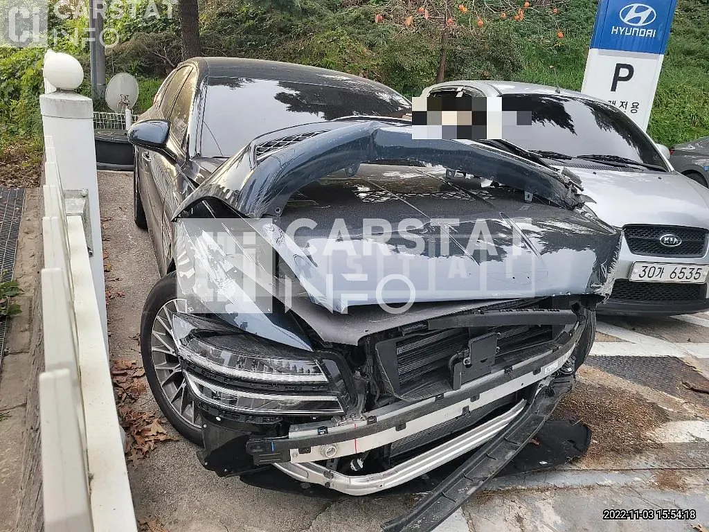 Photo 2 of 17: 2021 Genesis G80 2.5T (AWD) — Korean insurance auction
