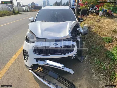 Photo 1 of 10: 2015 Kia Sportage, VIN KNAPR813BGK009530 — Korean insurance auction