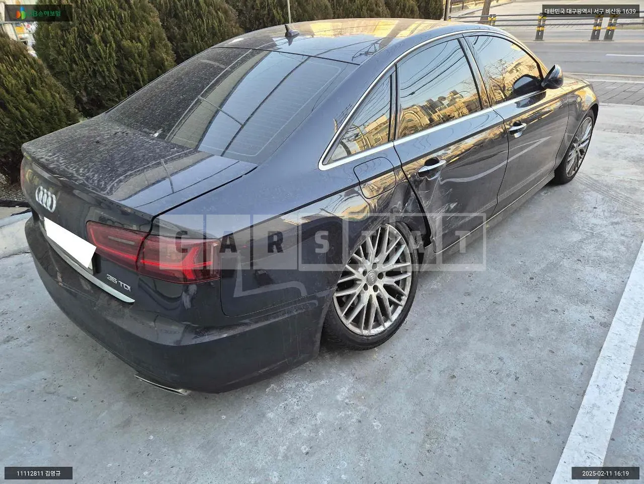 Photo 2 of 14: 2018 Audi A6 35 TDI, VIN WAUZZZ4G6JN096243 — Korean insurance auction