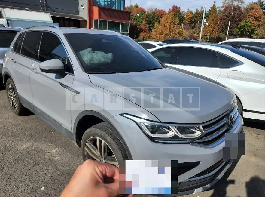 Photo 2 of 10: 2022 Volkswagen Tiguan 2.0TDI 4MOTION, VIN WVGZZZ5NZNW535737 — Korean insurance auction