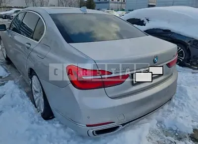 Photo 1 of 9: 2016 BMW 740Li xDrive, VIN WBA7E4100GGU98687 — Korean insurance auction