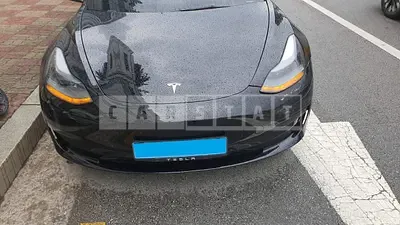 Photo 1 of 6: 2022 Tesla Model 3 Long Range, VIN 5YJ3E1EB7NF228374 — Korean insurance auction