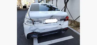 Photo 1 of 34: 2018 BMW 530i xDrive, VIN WBAJD9101JG971641 — Korean insurance auction