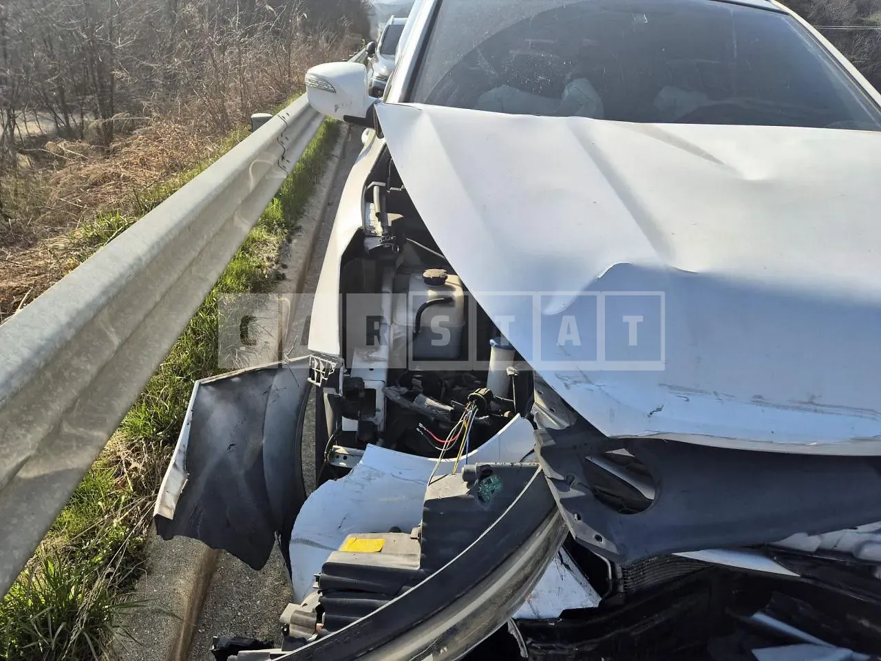 Photo 2 of 12: 2015 Hyundai Tucson, VIN KMHJT81VBFU093072 — Korean insurance auction